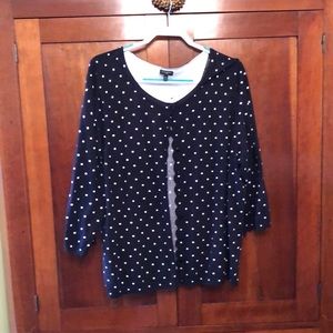 Talbot Navy blue cardigan sweater